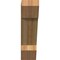 Ekena Millwork Traditional Slat Rough Sawn Bracket, Western Red Cedar, 6"W x 22"D x 22"H BKT06X22X22TRA06RWR - alternate 2